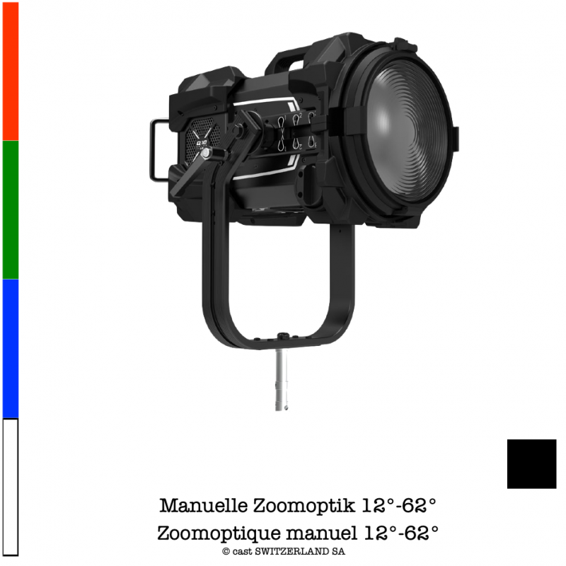 Q10 COLOR-LR HEAD CRMX | RGBW | schwarz