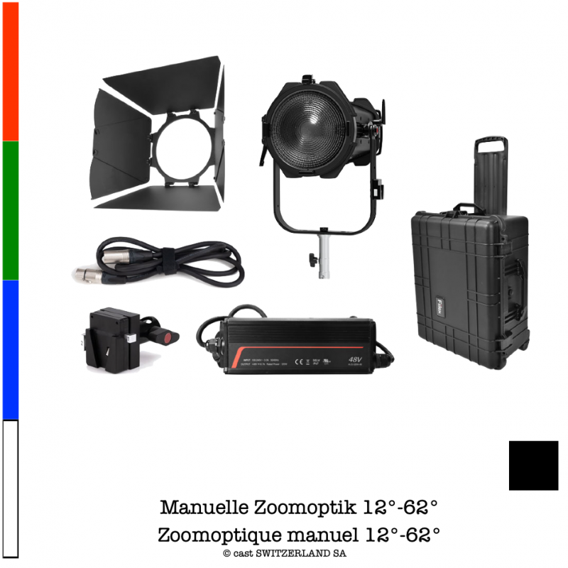 Q8 COLOR-LR H1 Set | RGBW | schwarz