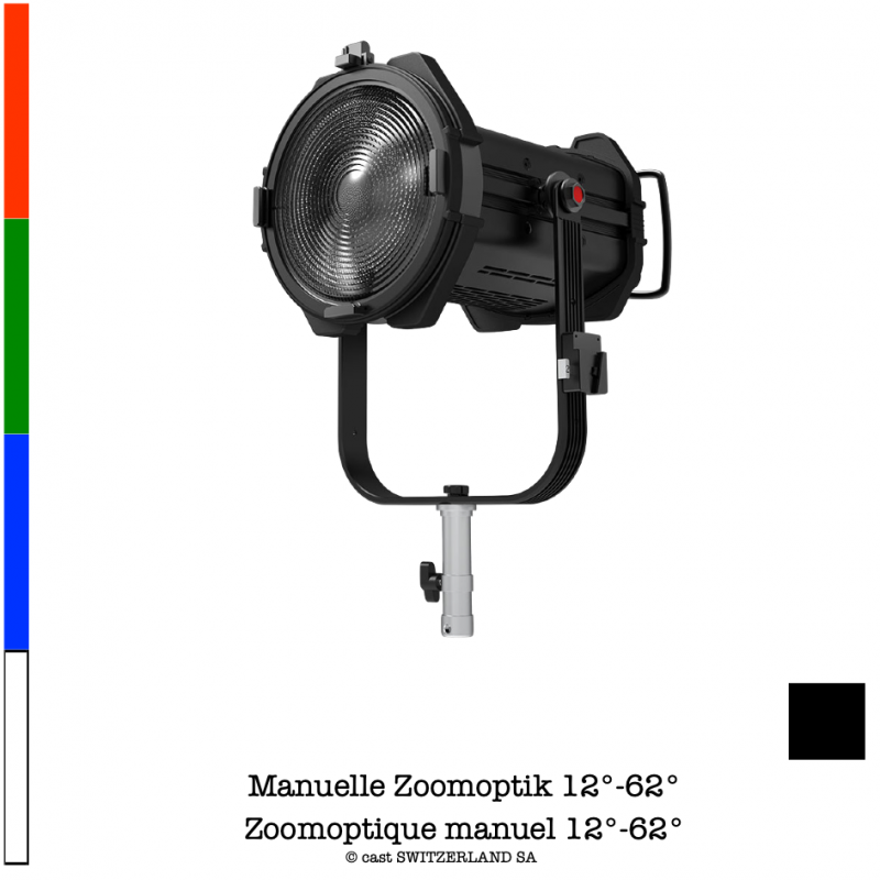 Q8 COLOR-LR HEAD CRMX | RGBW | schwarz