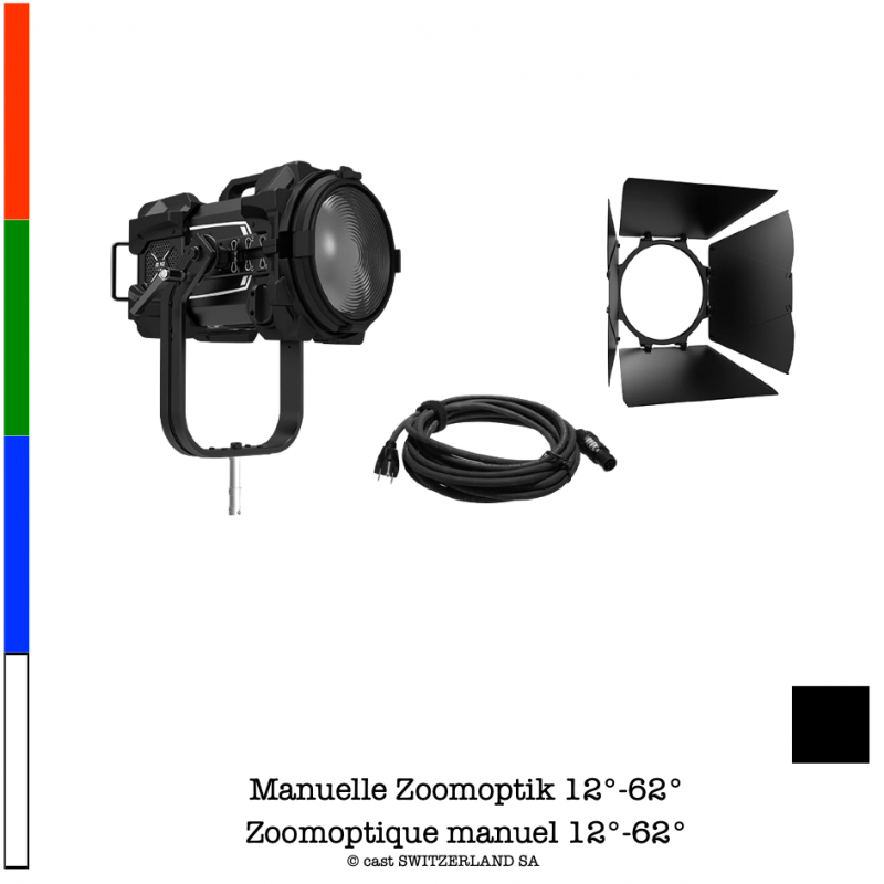 Q10 COLOR-LR CRMX | RGBW | schwarz