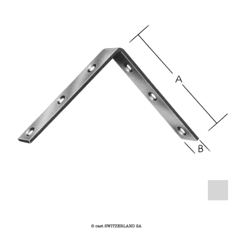 Stuhlwinkel stark 181100 Z | verzinkt | VE 20