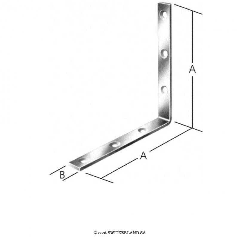 Winkel stark 182100 W | weiss | VE 10