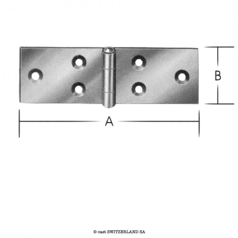 Tischband breit 505140 W | weiss