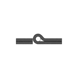 Tischband breit 705180 Z | verzinkt | VE 20