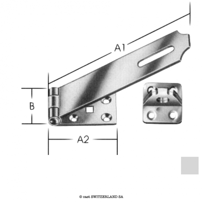 Sicherheits-oeberfalle extra stark 25200 Z | verzinkt | VE 10