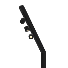 T3 Kopf mit 3 LED-Spots | 3000K | anthrazit, 37cm