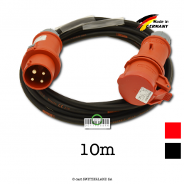 Kabel CEE16-4 | TITANEX 4G1.5 | schwarz, 10m
