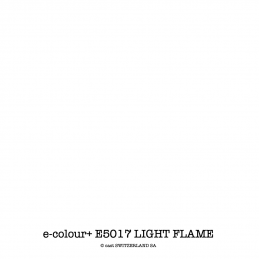 e-colour+ E5017 LIGHT FLAME Bogen 1.22 x 0.50m