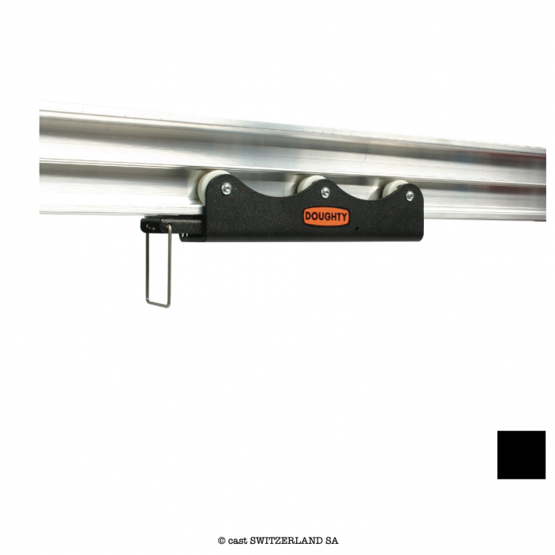 Studio Rail 60 6 Wheel Braked Carriage, 100kg | schwarz