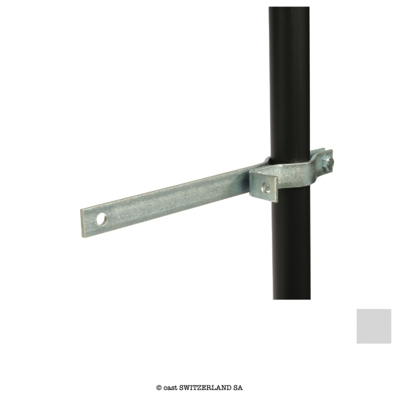 Steel Boom Arm Straight avec Safety Point | galvanisé