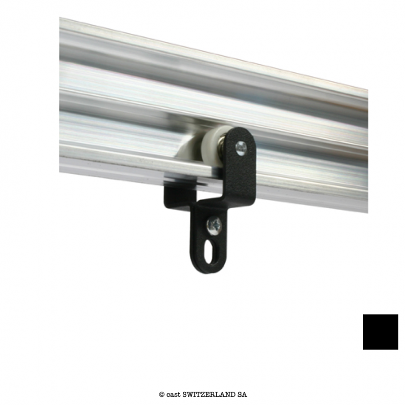 Studio Rail 60 Curtain Carriages x 5, 6kg | schwarz