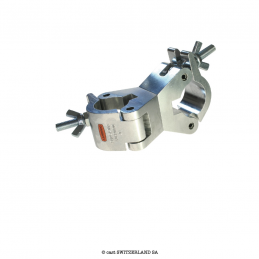 90 Deg Fixed Coupler, 750kg | aluminium poliert