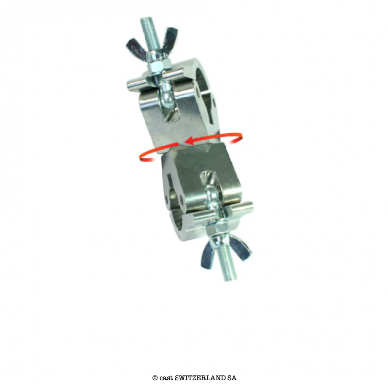 Swivel Coupler, 750kg | aluminium poli