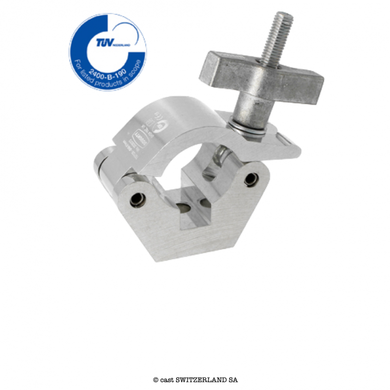 Half Coupler avec Easy Grip Handle, 750kg | aluminium poli