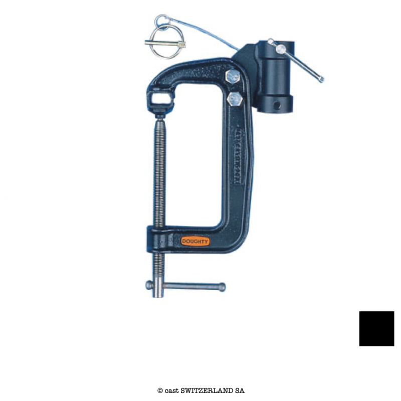 G Clamp 100mm avec 29mm Receiver | noir