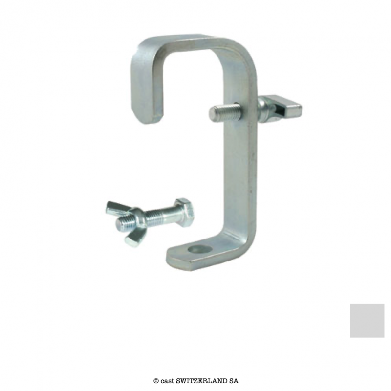 50mm Standard Hook Clamp mit fixings , 40kg | verzinkt