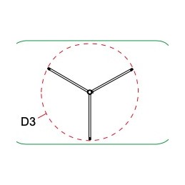 Junior Hi-Roller Stand (3x), 40kg | noir | H 153-461cm