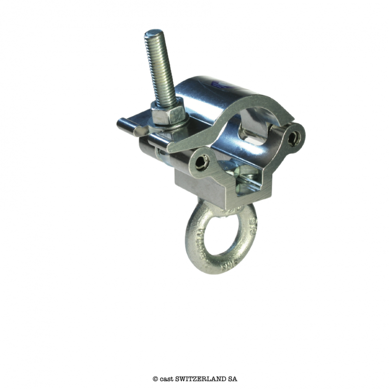 Lightweight Hanging Clamp, 340kg | aluminium poliert