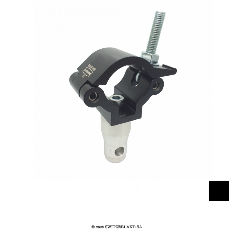 Lightweight Clamp mit Half Connector, 100kg | schwarz