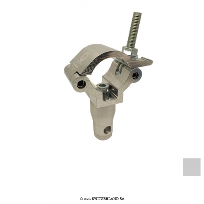 Lightweight Clamp mit Half Connector, 100kg | silber