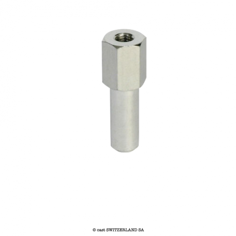 M10 Female «» 16mm Spigot | Aluminium roh