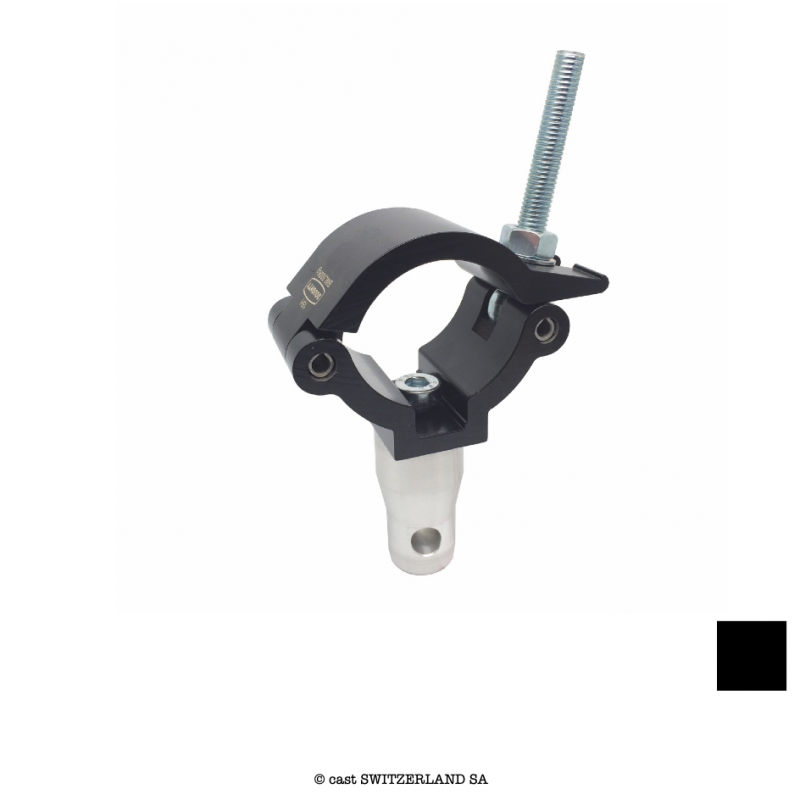 Mammoth Clamp mit Half Connector, 100kg | schwarz