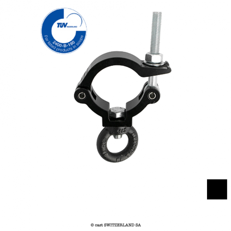 Slimline Mammoth Hanging Clamp, 300kg | schwarz