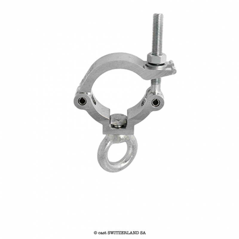 Slimline Mammoth Hanging Clamp, 300kg | aluminium poliert