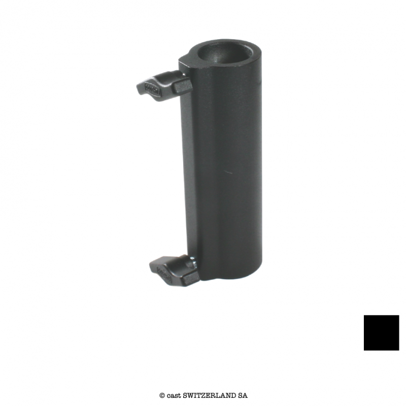 TV Spigot 28mm Mounting für 32mm | schwarz