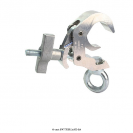 Slimline Quick Trigger Hanging Clamp, 100kg | aluminium poliert | VE 32