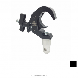 Slimline Quick Trigger Clamp avec Half Connector, 100kg | noir | UE 32