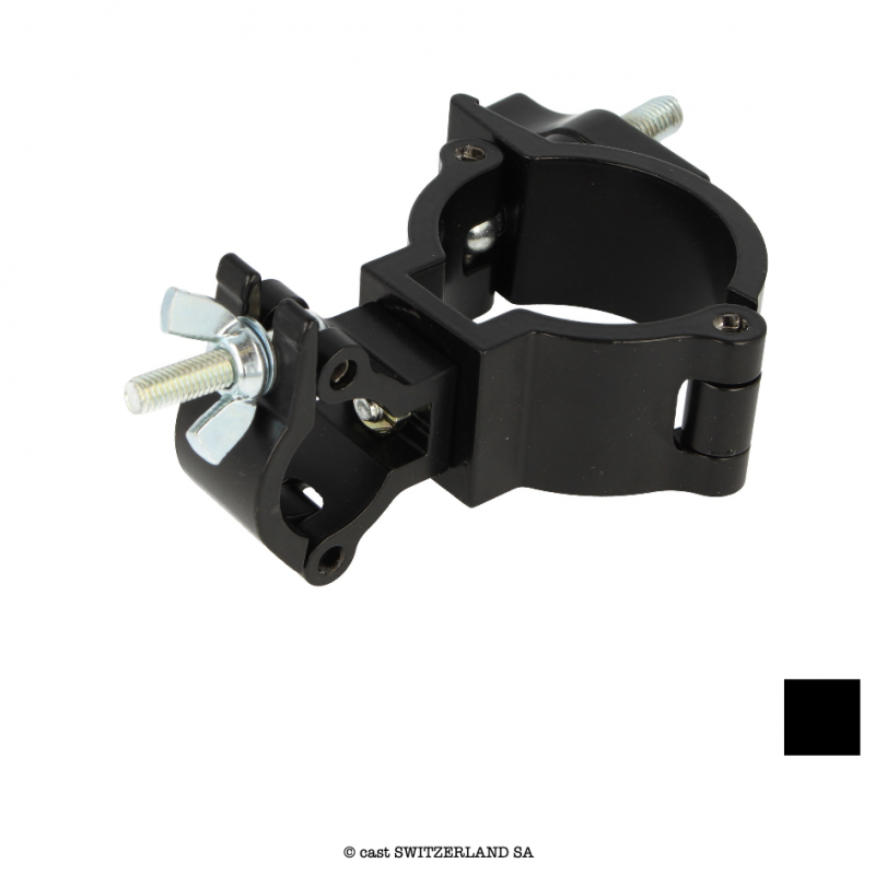 Slimline Hook Clamp, 750kg | noir