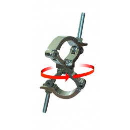 Slimline Mammoth Swivel Coupler, 300kg | aluminium poliert