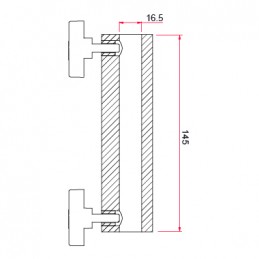 Socket Adapter Female 16mm «» Female 16mm | noir