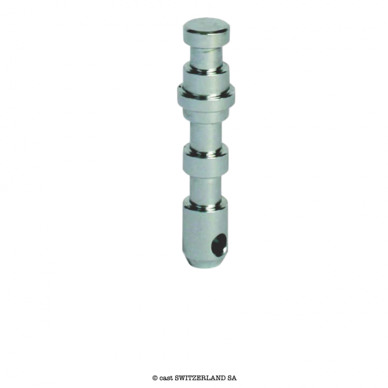 Spigot 16mm | Aluminium roh