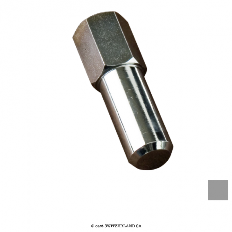 M10 Female «» 19mm Spigot | Acier, zinqué