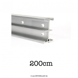 Studio Rail 60 Straight | Aluminium roh, 200cm