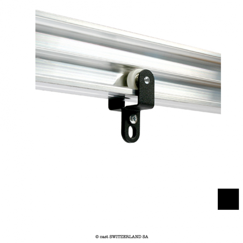 Studio Rail 80 Curtain Carriages x 5, 6kg | schwarz