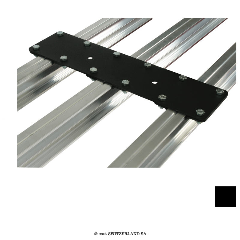 Studio Rail 60 Triple Spacer Plate | schwarz