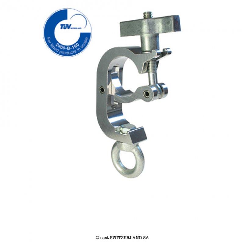 Trigger Hanging Clamp, 100kg | aluminium poliert