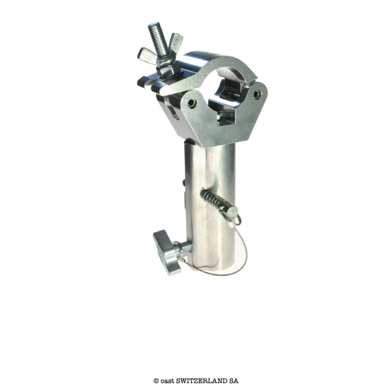 TV Quick Clamp, 100kg | aluminium poliert | VE 32