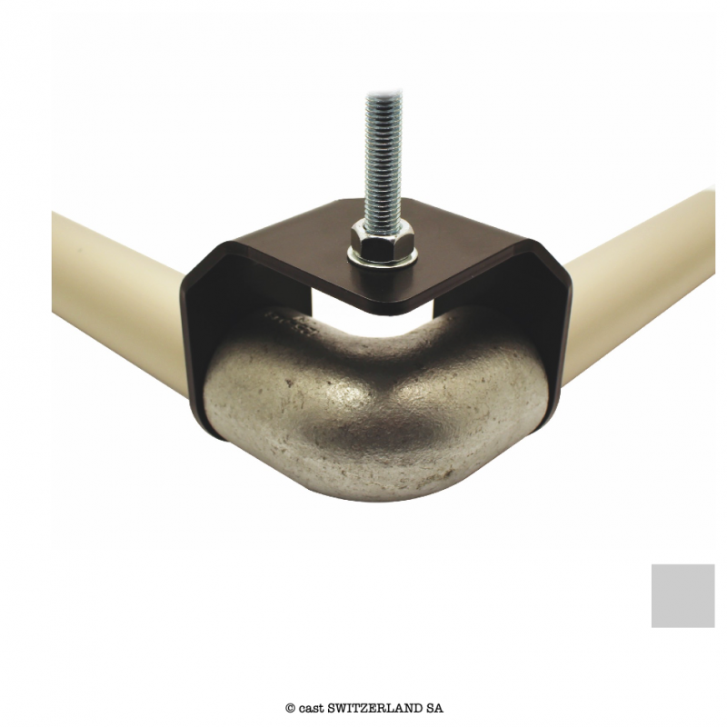 Wall Hanger, 100kg | silber