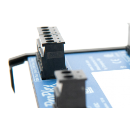 RDM-Opto-Splitter 1x4 DIN Rail | blau