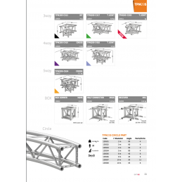 TPM29S-C317 Ecke 3-Weg T-JOINT | schwarz, 71cm