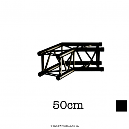 TPM29S-C204 Ecke 2-Weg 120° | schwarz gloss, 50cm