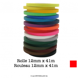 PRO-GAFF Rolle 12mm x 41m | rot