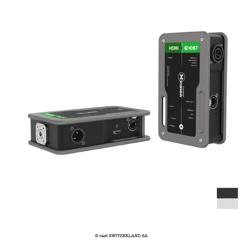 xVISION Converter HDMI » HDBaseT TRANSMITTER | noir-gris