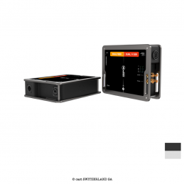 xVISION Converter DUAL FIBRE » DUAL 12G-SDI , MM, opticalCON QUAD | noir-gris