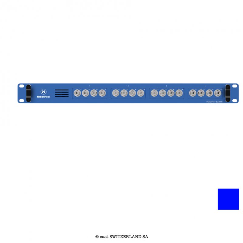 DISPLAYPORT » 04 x 3G-SDI | blau