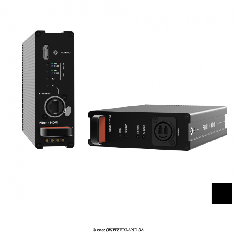 Reversible FIBER MM, DUO » HDMI 2.0 | noir